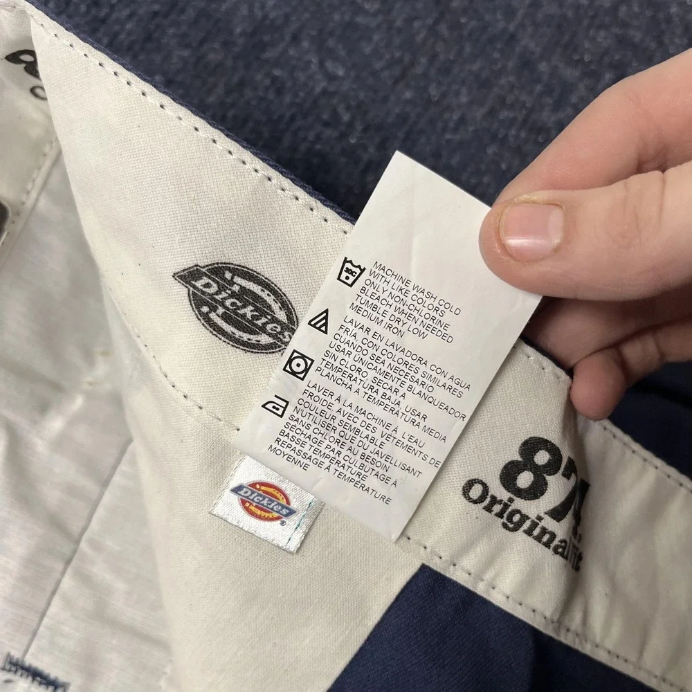 Dickies Pants‎ Mens 44x30 Blue 874 Original Fit Work Chino Straight Leg